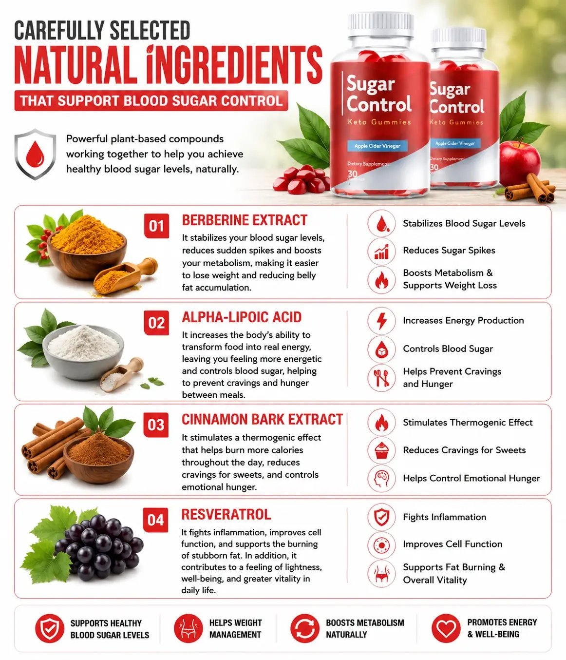 Sugar Control Natural Blood Sugar Support